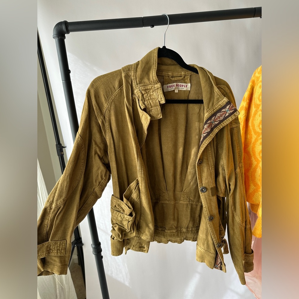 Free People Cargo Jacket